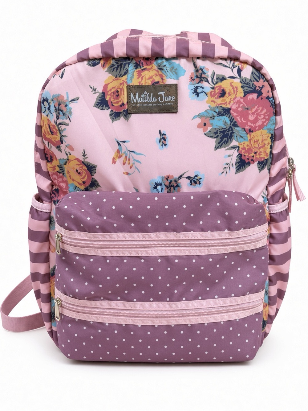 Matilda Jane Wonderment Floral Dreams Print Girl School Travel Backpack